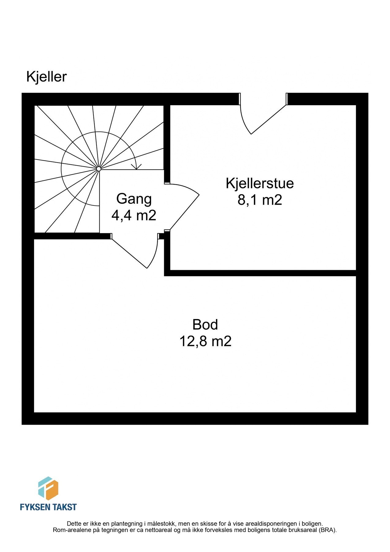 Planskisse. Galleribilde