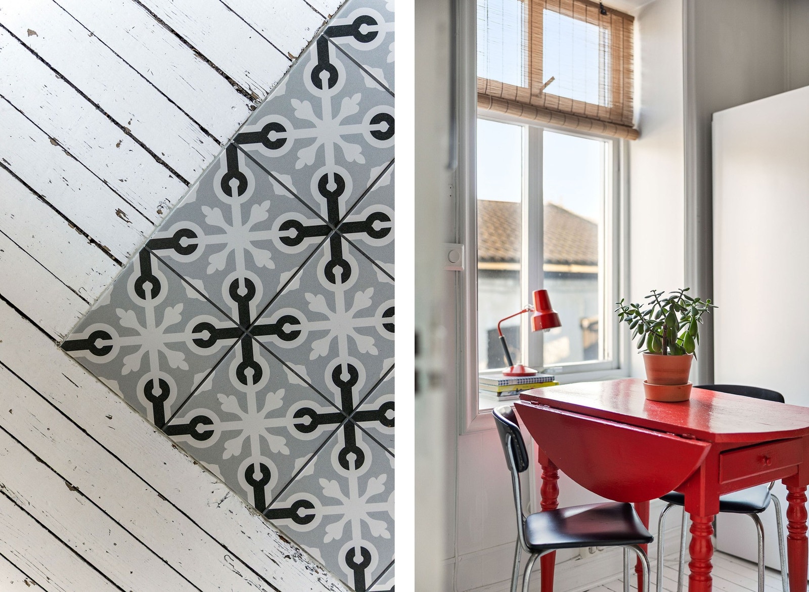 Fine detaljer på gulv Galleribilde