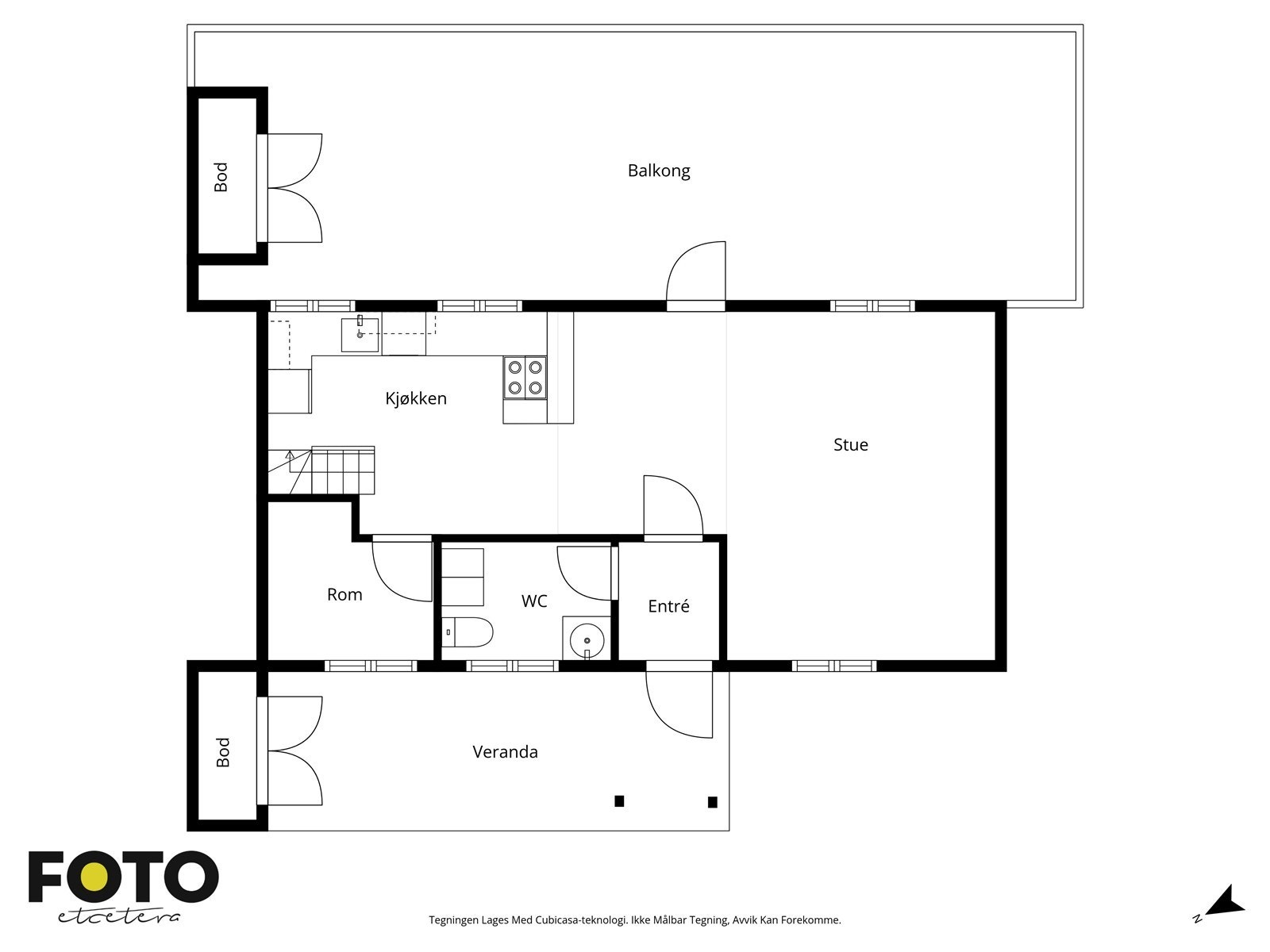 Pan 1. etasje Galleribilde