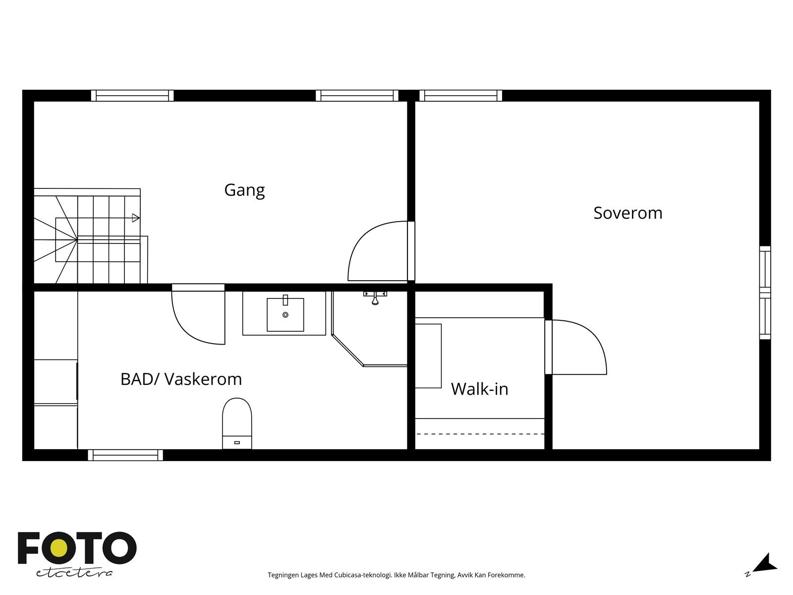 Plan 2. etasje Galleribilde