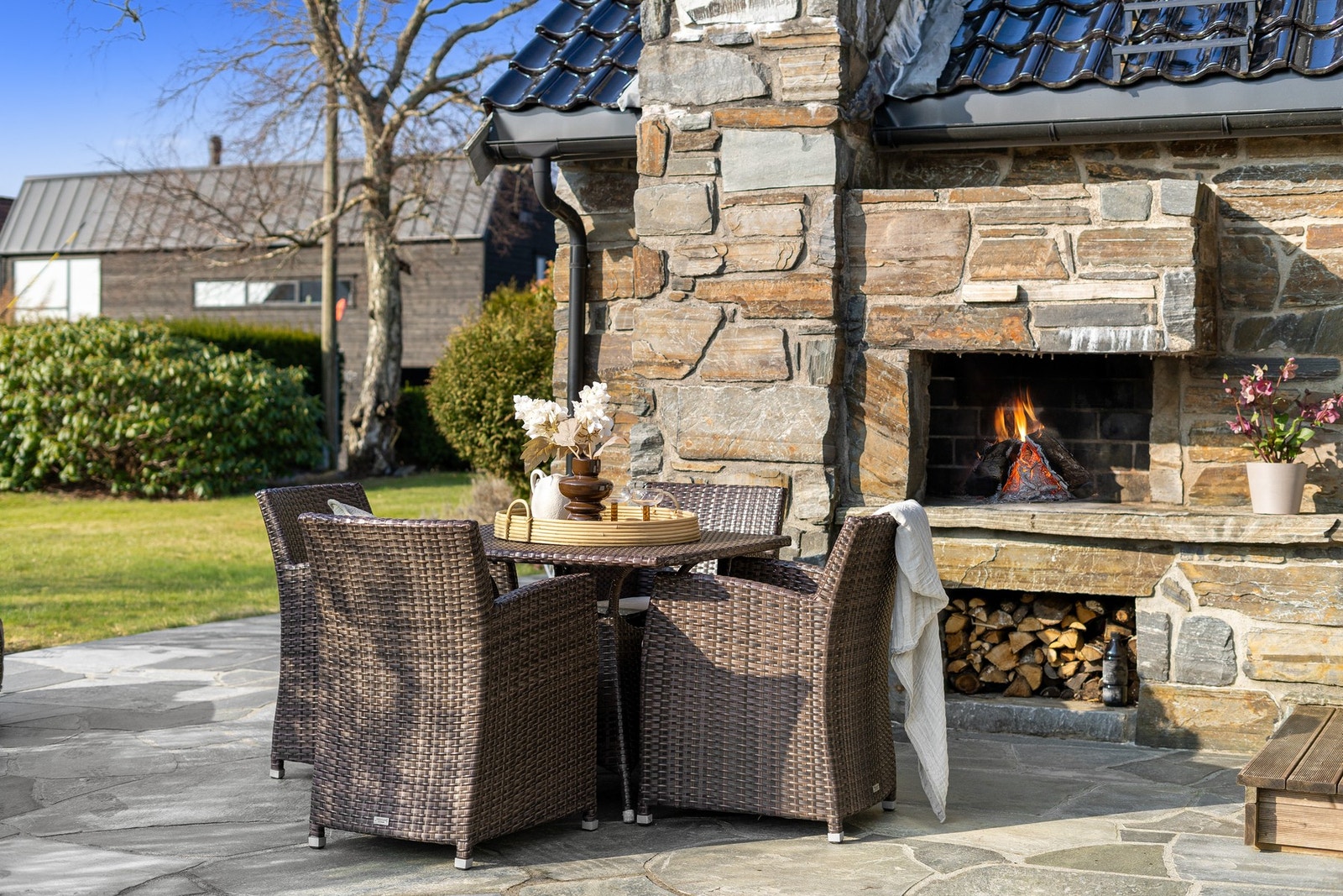 Fantastiske områder ute- både til hverdags og til fest Galleribilde