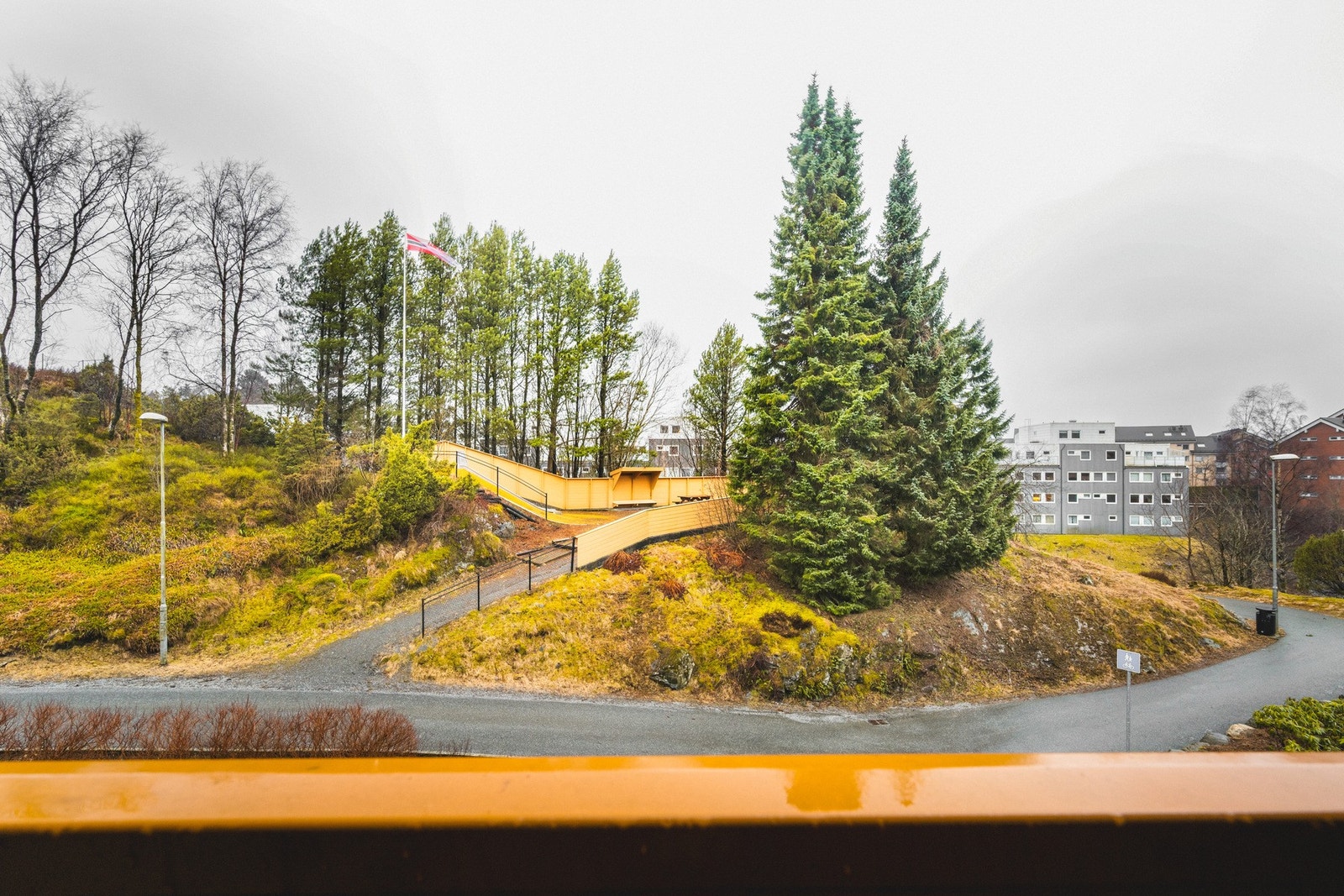 Her har du en pen utsikt over nabolaget. Galleribilde