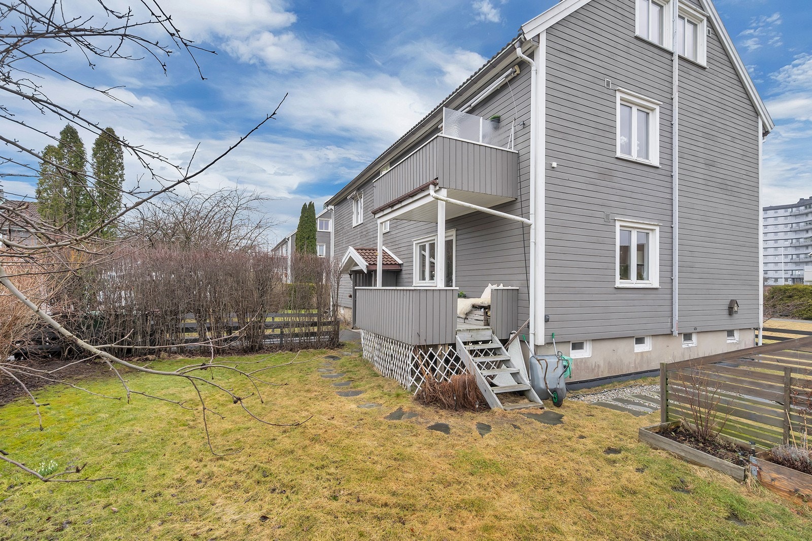 Koselig hage Galleribilde