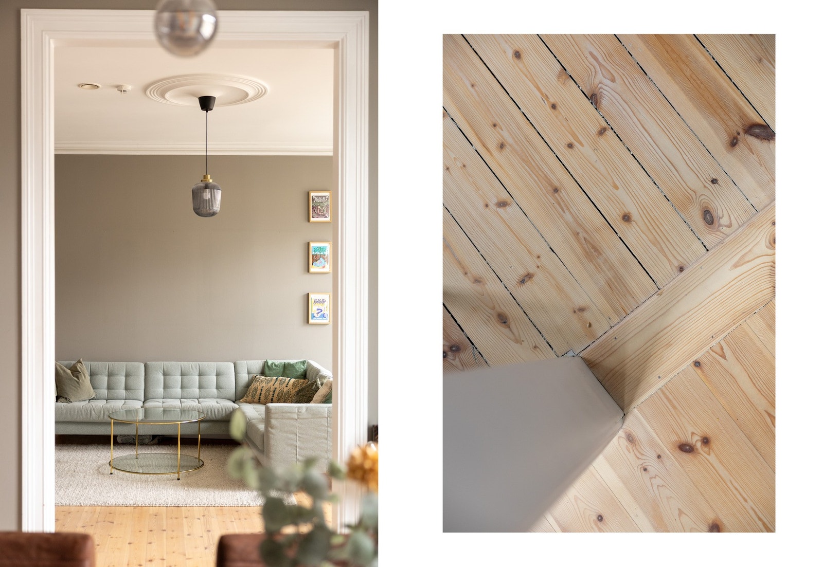 Det er gjennomgående heltre gulv i alle oppholdsrom. Galleribilde