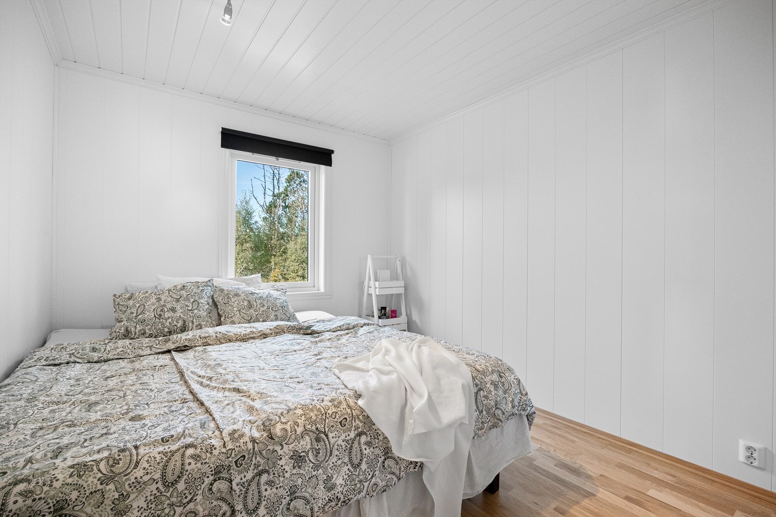 Hyttens største soverom vil være naturlig å benytte som hovedsoverom. Galleribilde