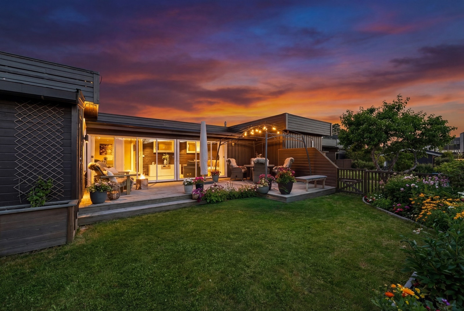 AI generte bilde sommer. Galleribilde