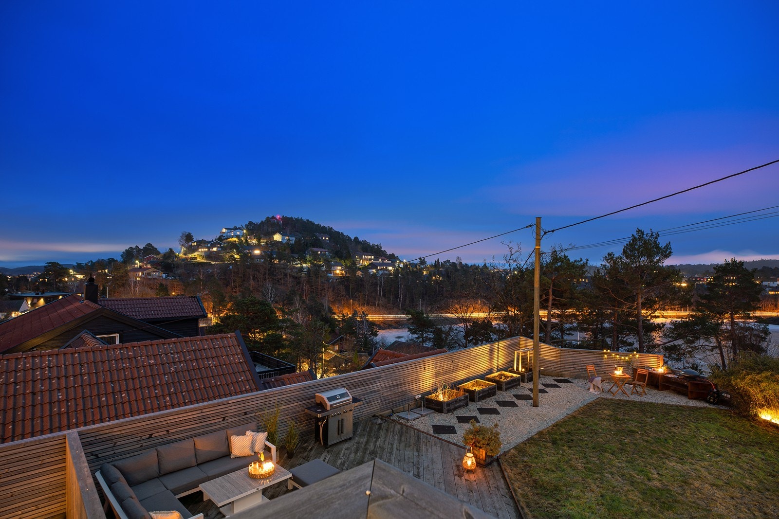 Kveldsstemning Galleribilde