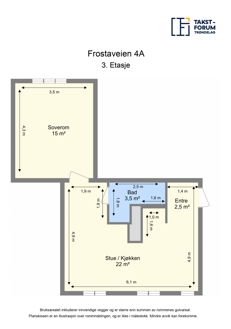 Planskisse. Galleribilde