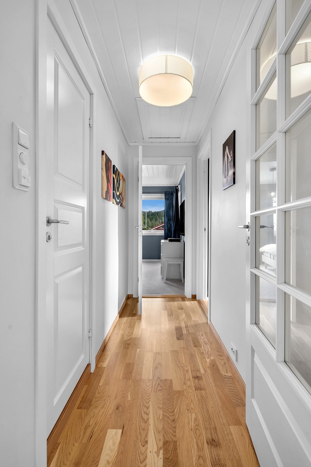 Gang inn til soverommene Galleribilde