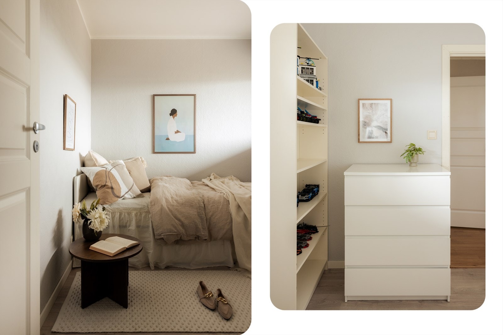 Her ligger alt til rette for en rolig og komfortabel sone hvor man kan trekke seg tilbake og lade opp etter en lang dag. Galleribilde