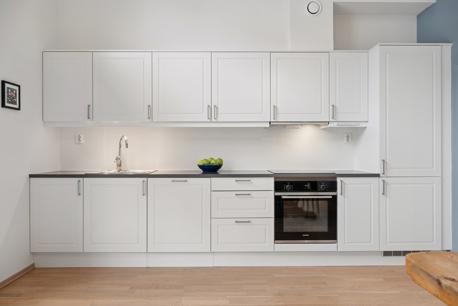 Det balanserte ventilasjonsanlegget bidrar til å skape et godt inneklima. Galleribilde