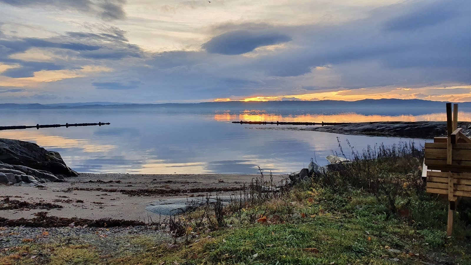 Fin badestrand i nærområdet Galleribilde