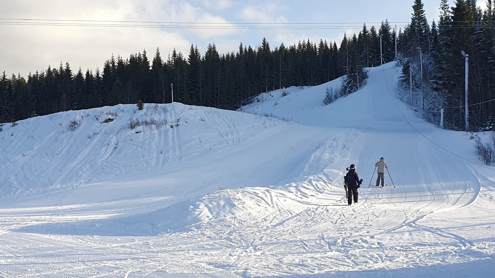 Flotte skiløyper like i nærheten av boligen. Galleribilde