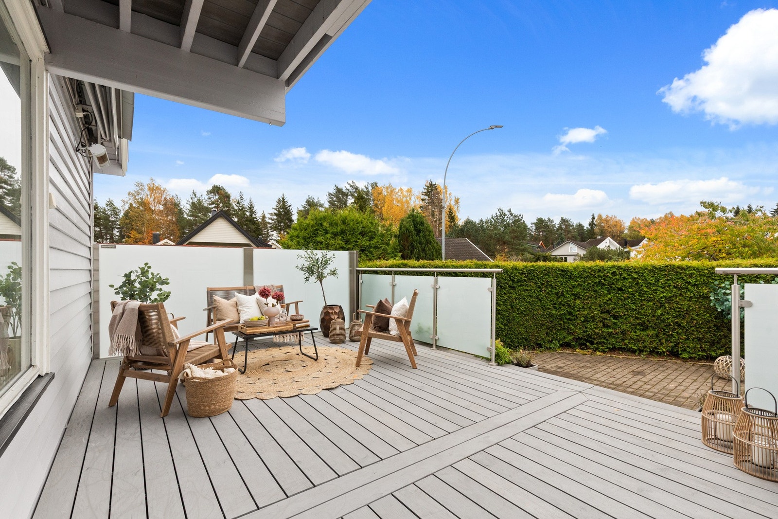 Sydvendt terrasse på hele 28 kvm Galleribilde