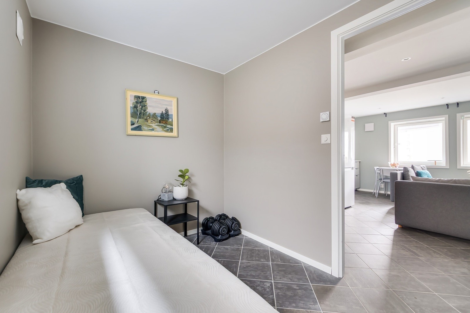 Rom som i dag benyttes som soverom Galleribilde