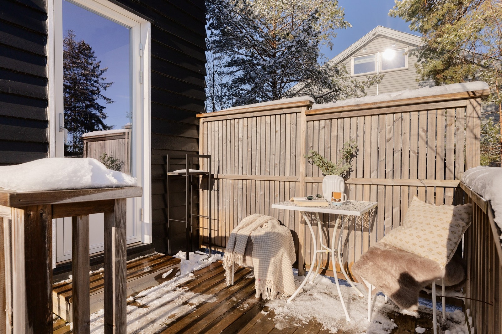 Eiendommen har fantastiske solforhold året rundt. Galleribilde