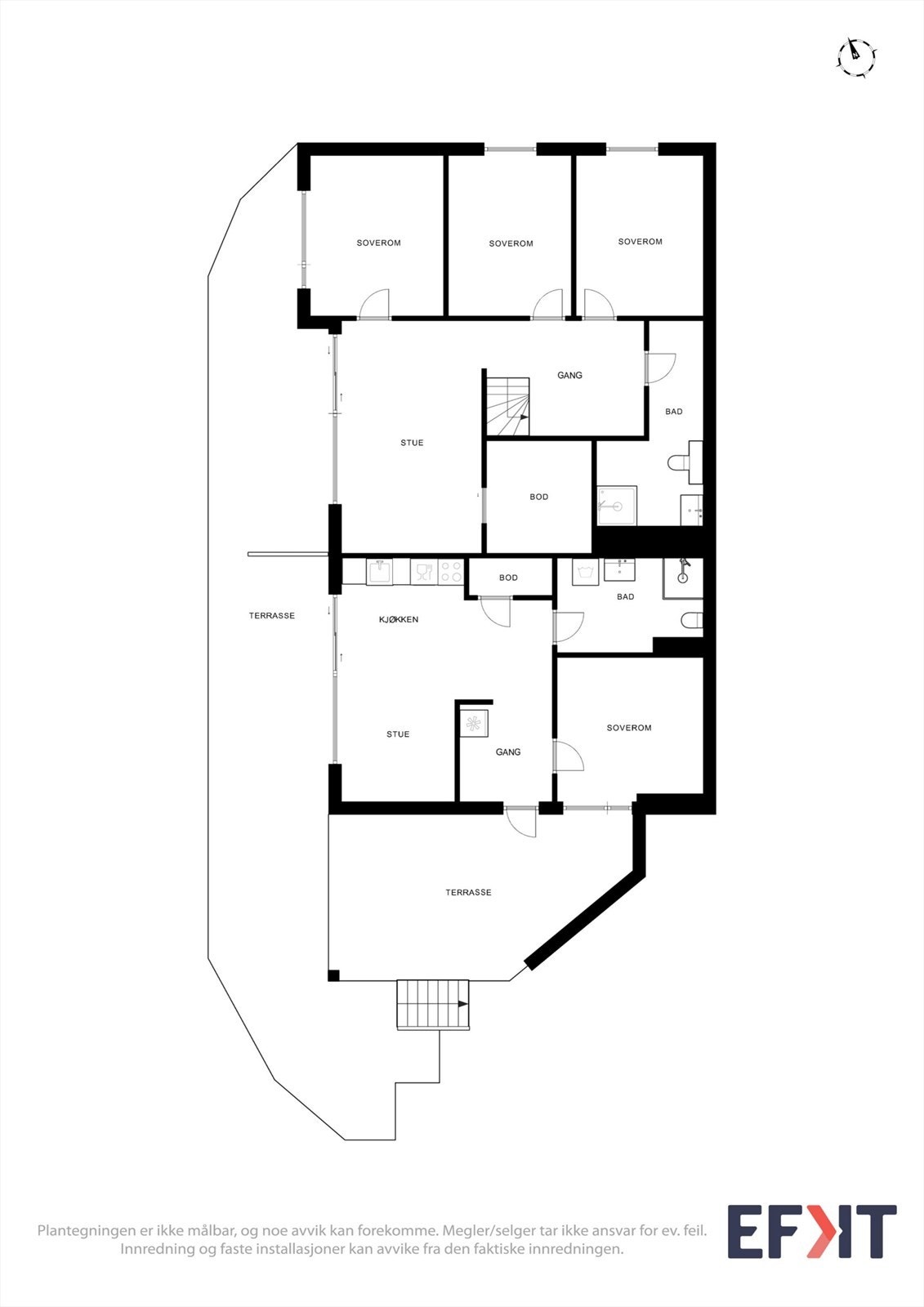 Planteikning u.etg Galleribilde