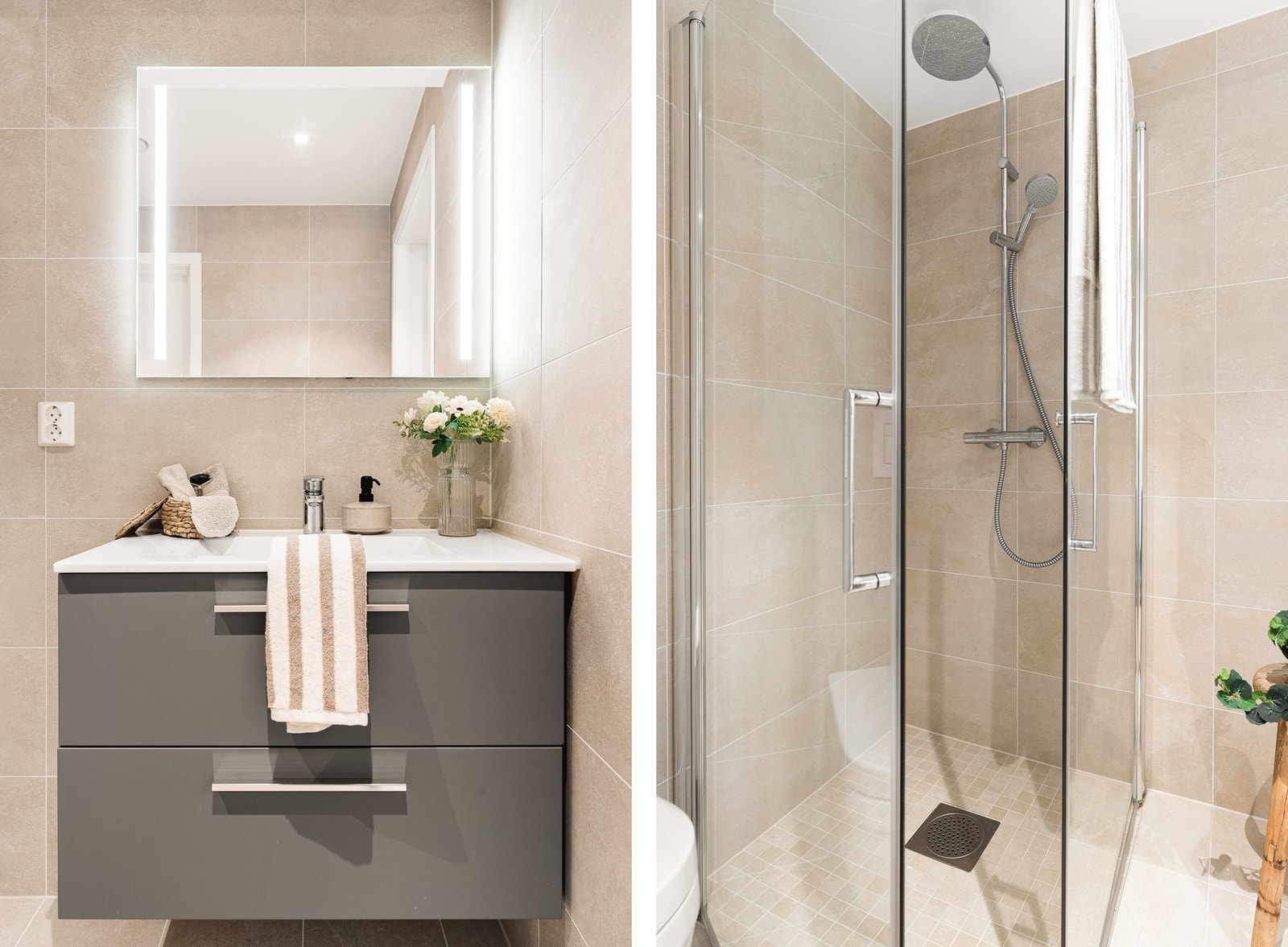 Flotte moderne kvaliteter er gjennomgående i hele boligen. Galleribilde