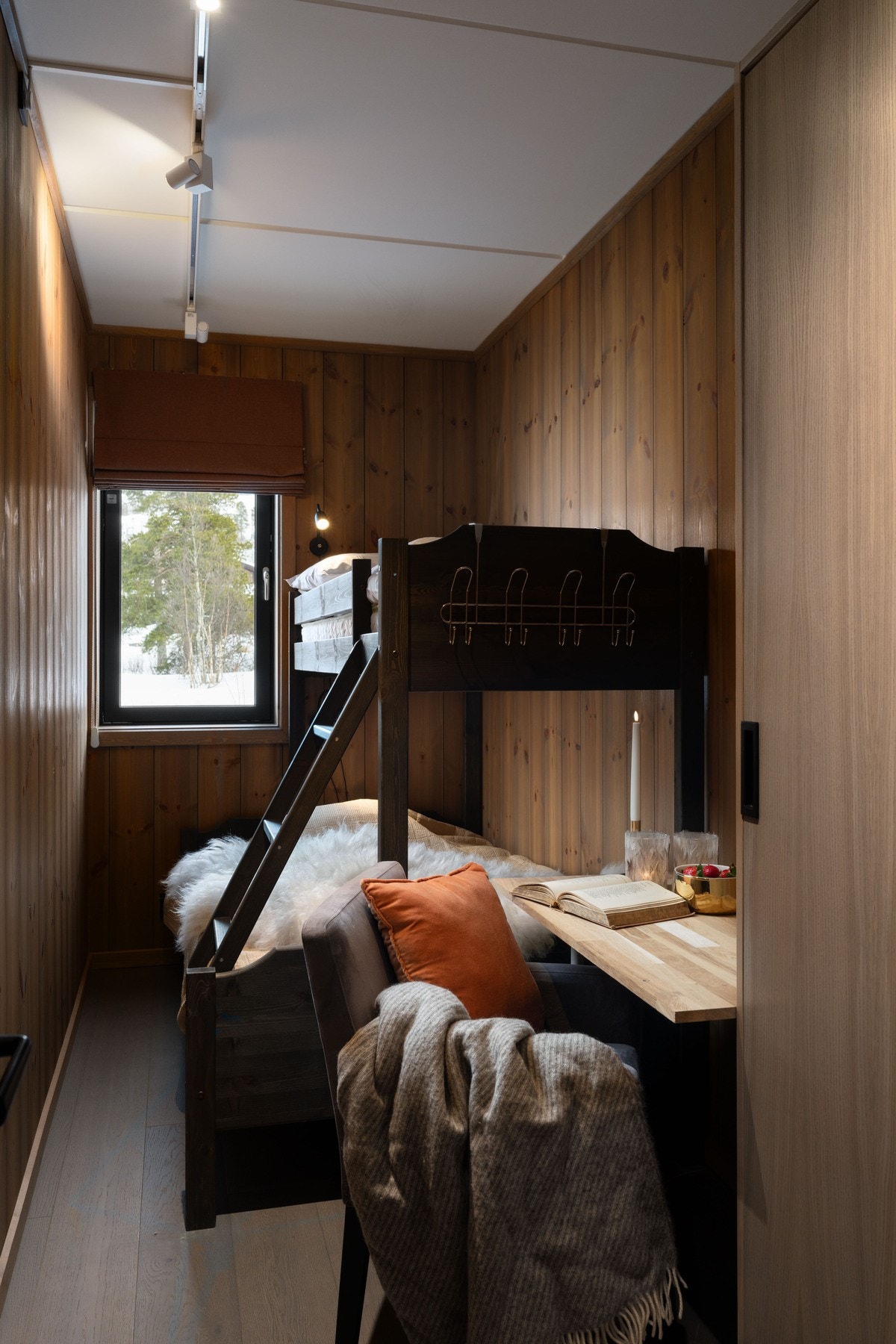 Køyesengene skaper den helt spesielle hyttekosen Galleribilde