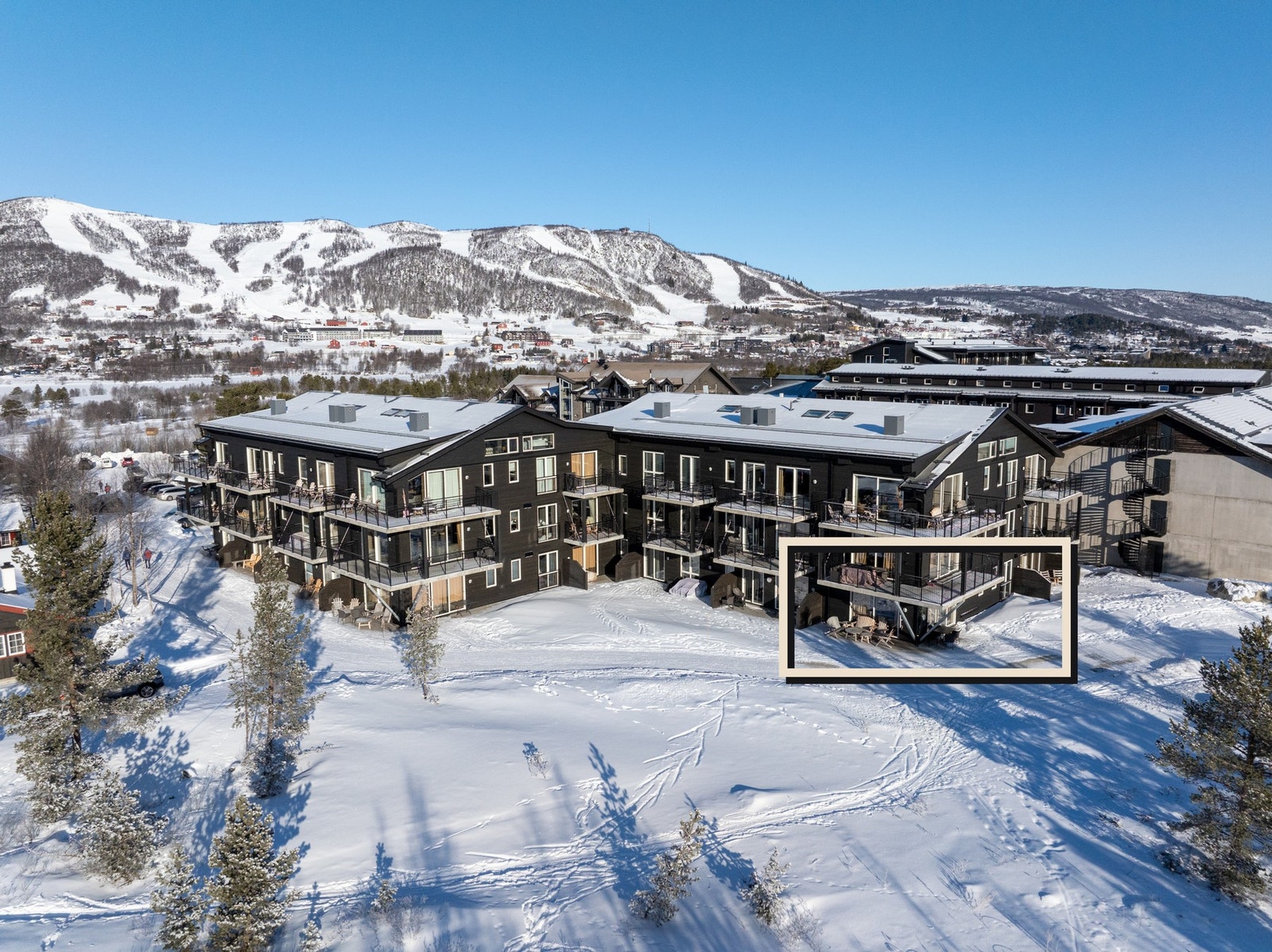 Eiendomsmegler Jannike Seljevoll Herleiksplass har gleden av å presentere en flott leilighet i Vestlia Lodge Galleribilde