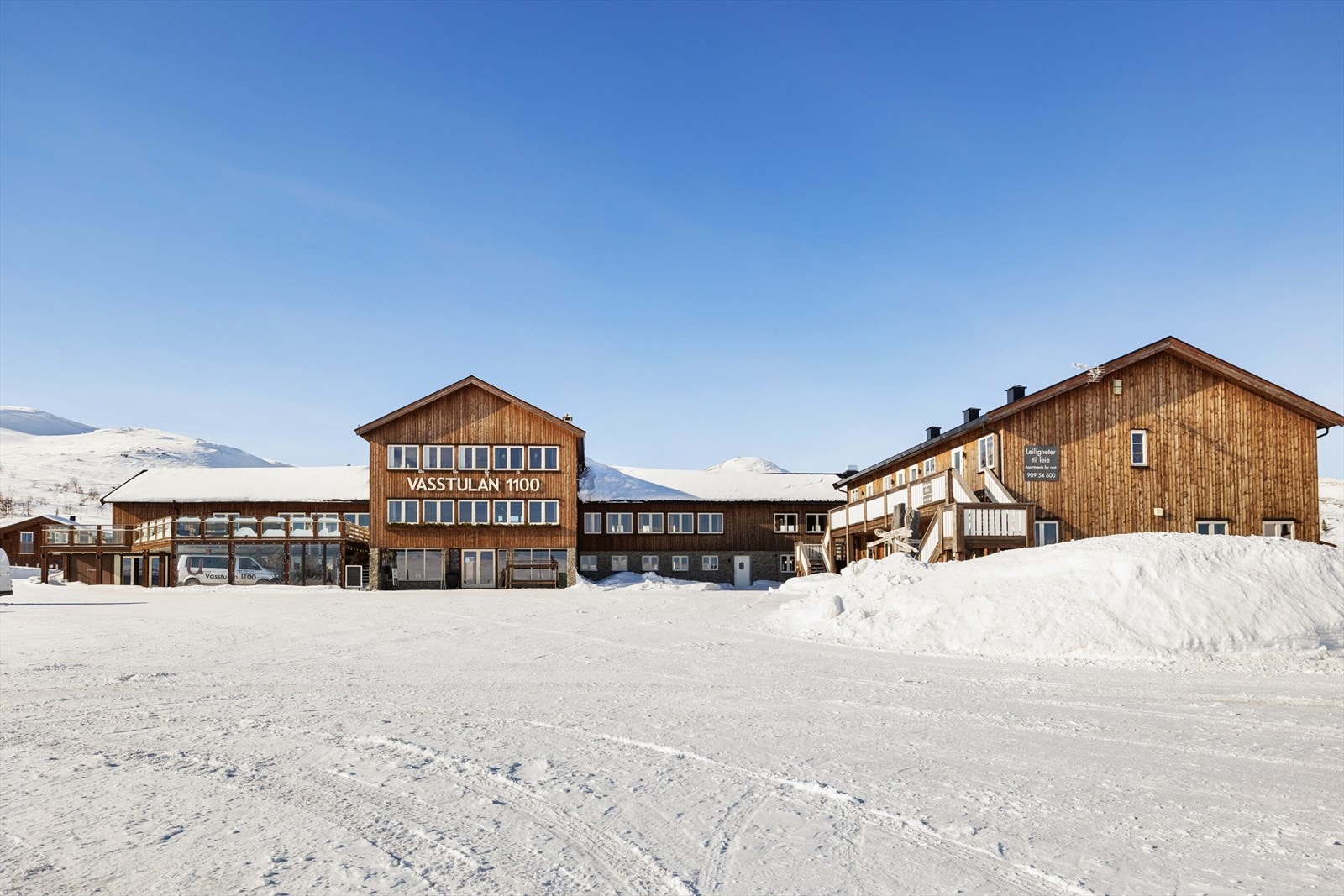 Vasstulan 1100 med servering ligger i gangavstand fra hytta. Galleribilde