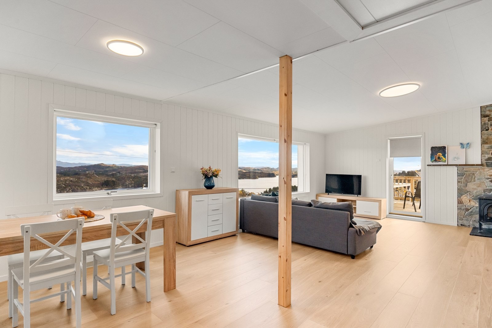 Åpen stue/kjøkkenløsning Galleribilde