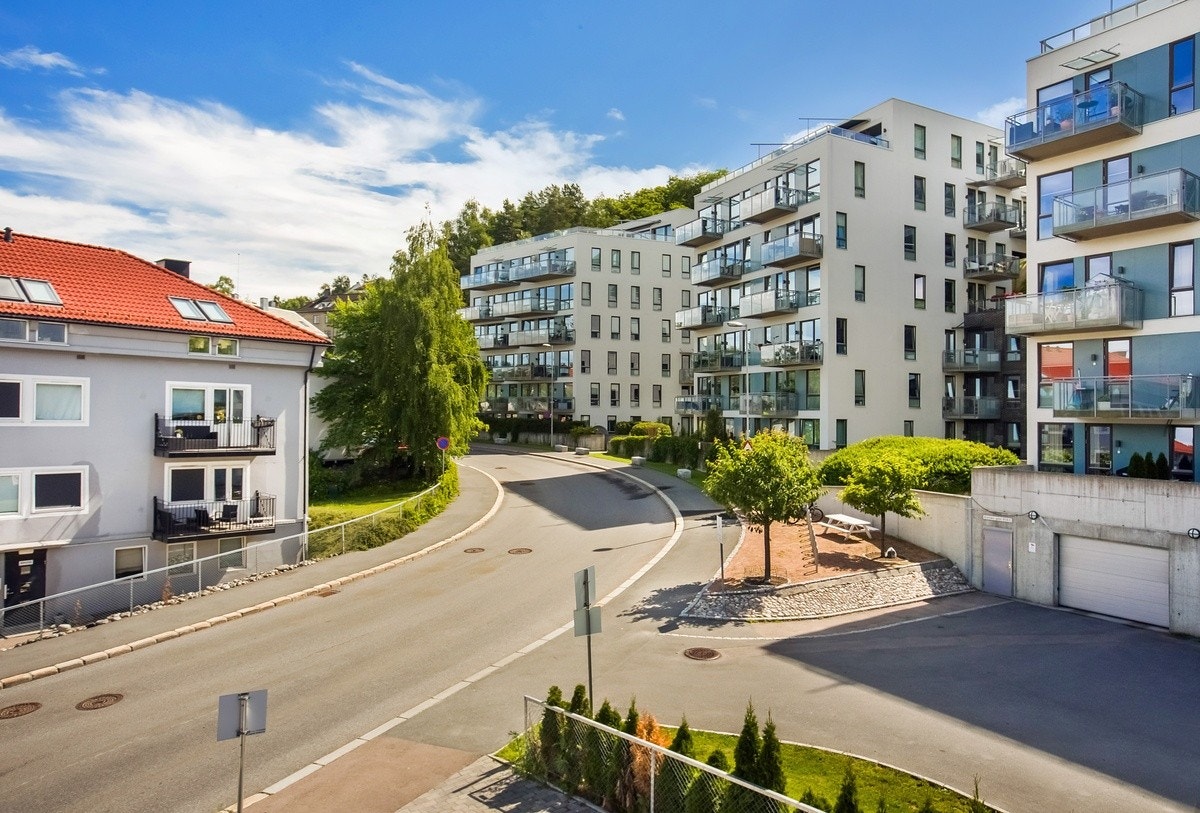 Utsikt fra stue Galleribilde
