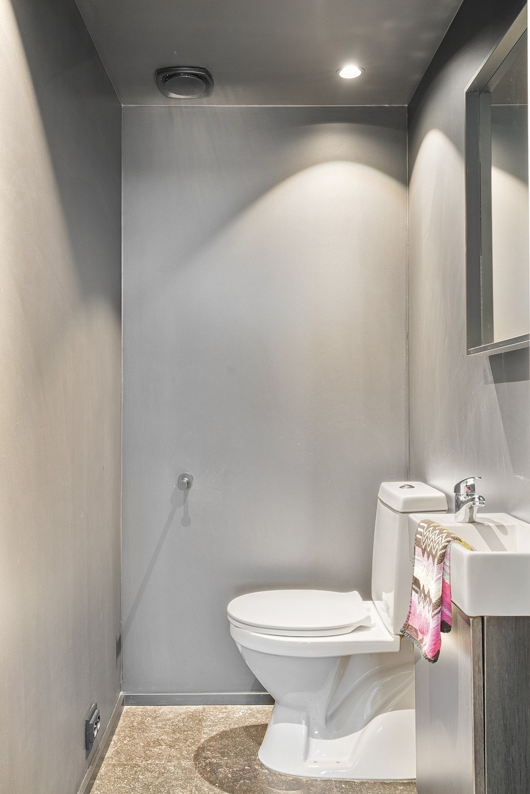 Gjestetoalett. Galleribilde