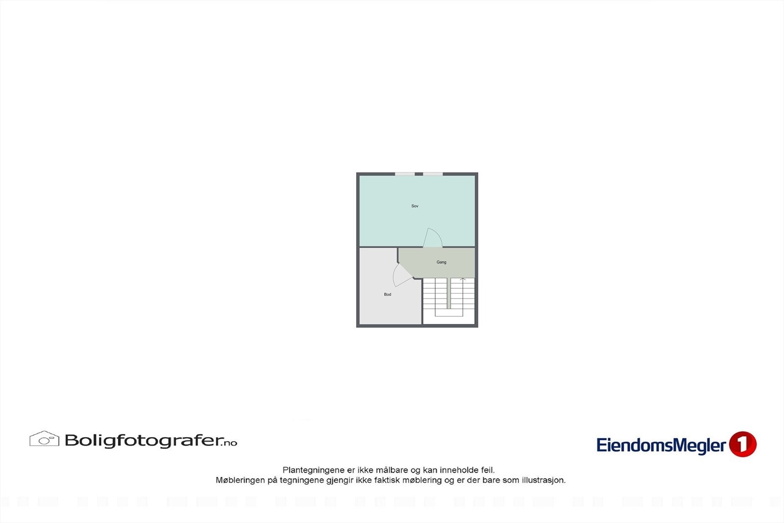Planløsning loftsetasje. Galleribilde