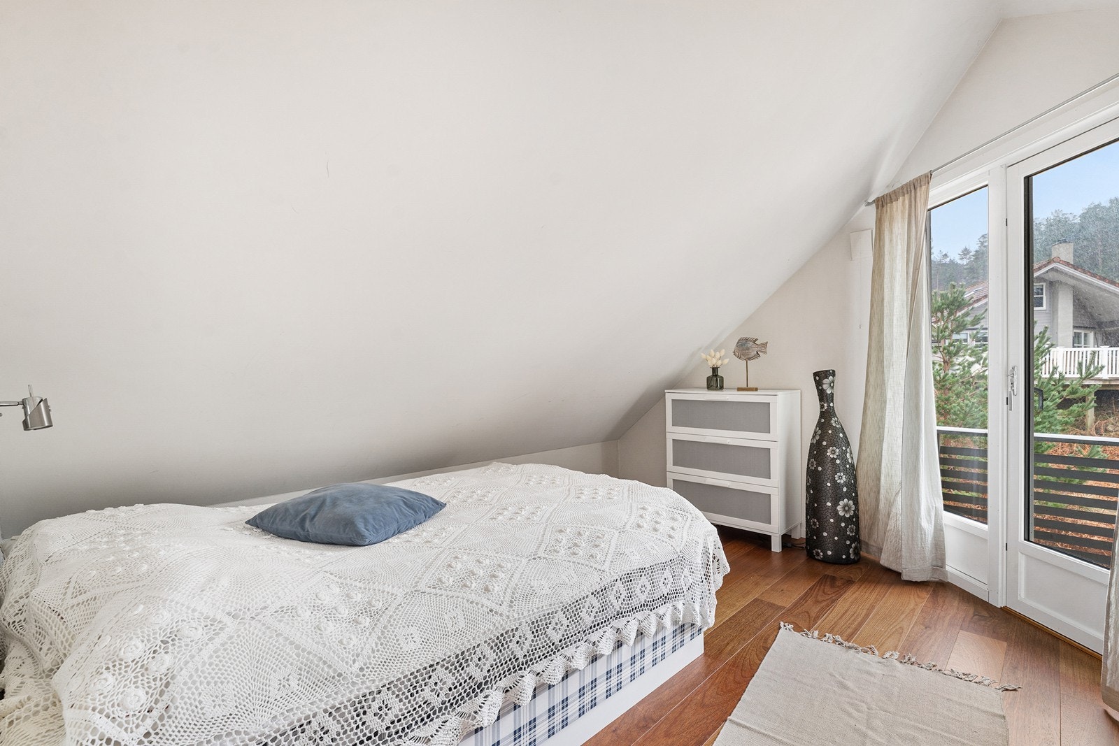 I 3.etg. finner man et ekstra soverom. Galleribilde