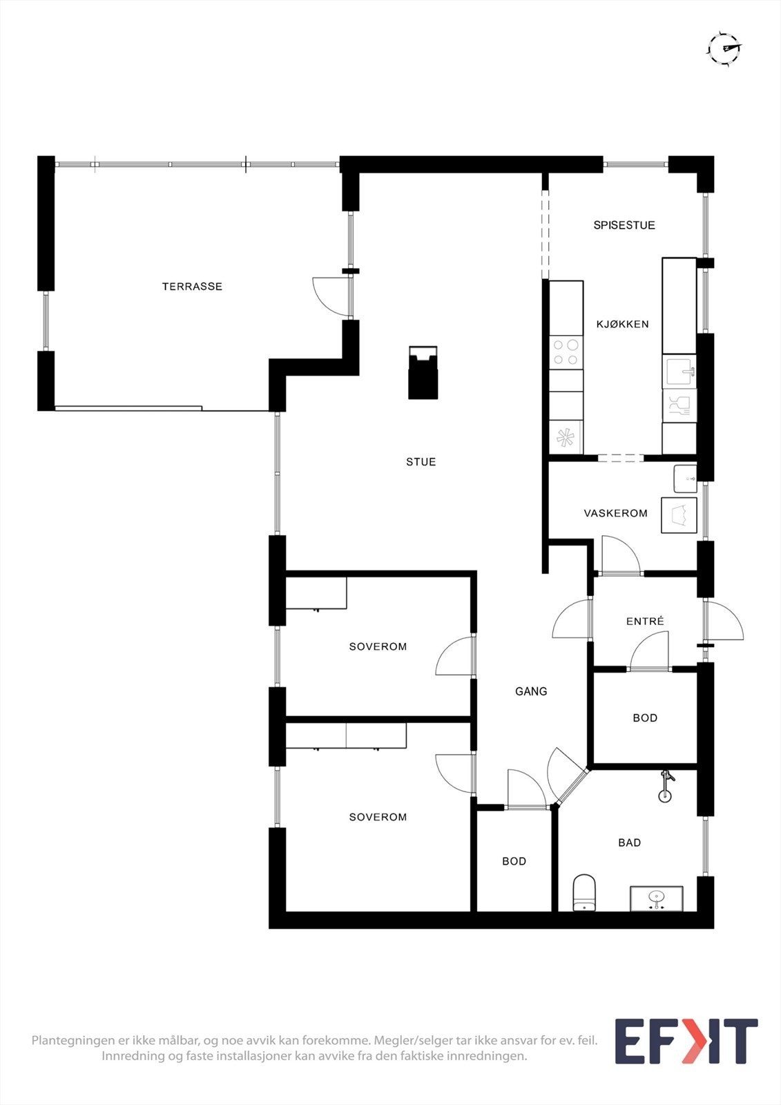 Plantegning. Galleribilde