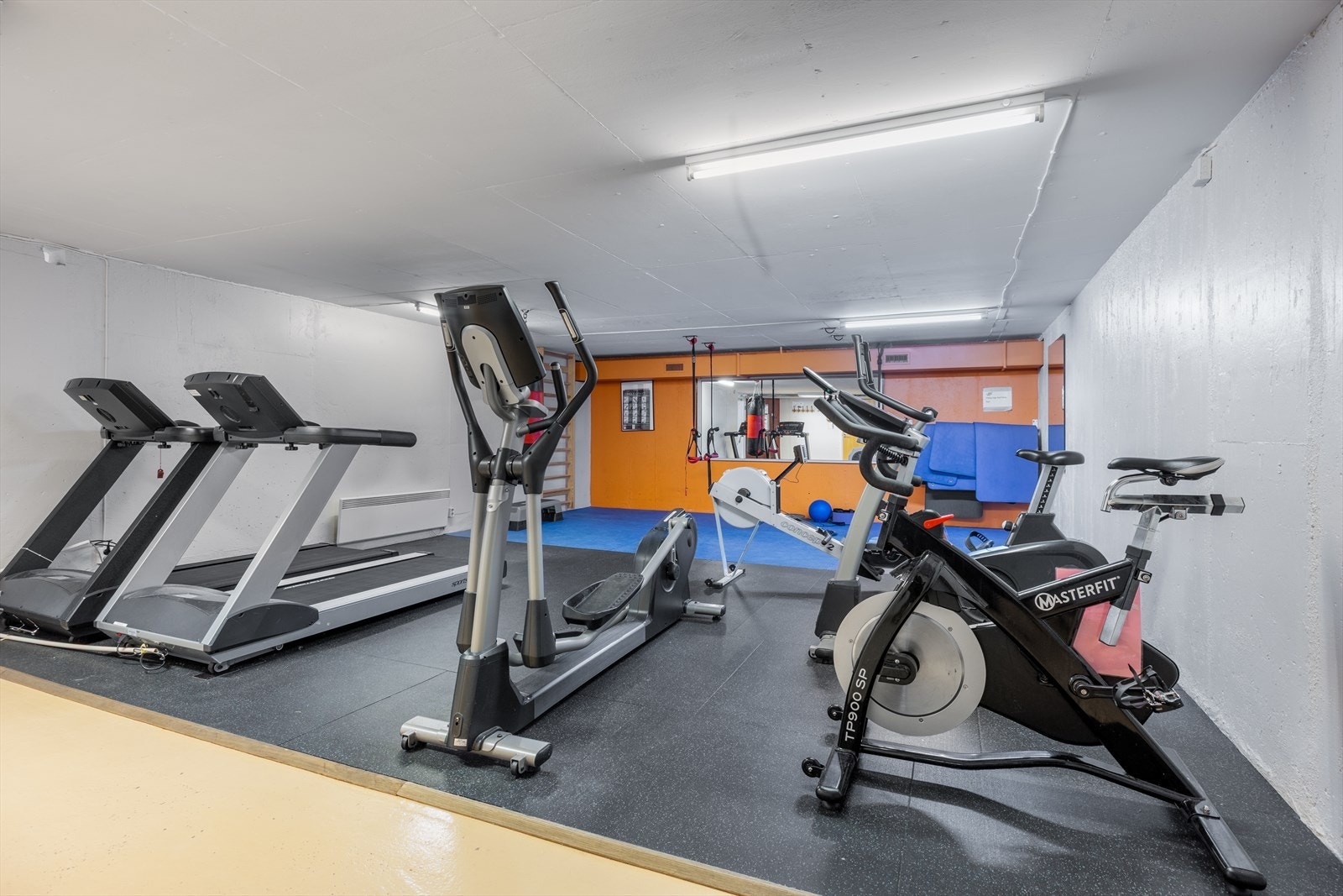 Borettslaget tilbyr felles trimrom for beboerne. Galleribilde