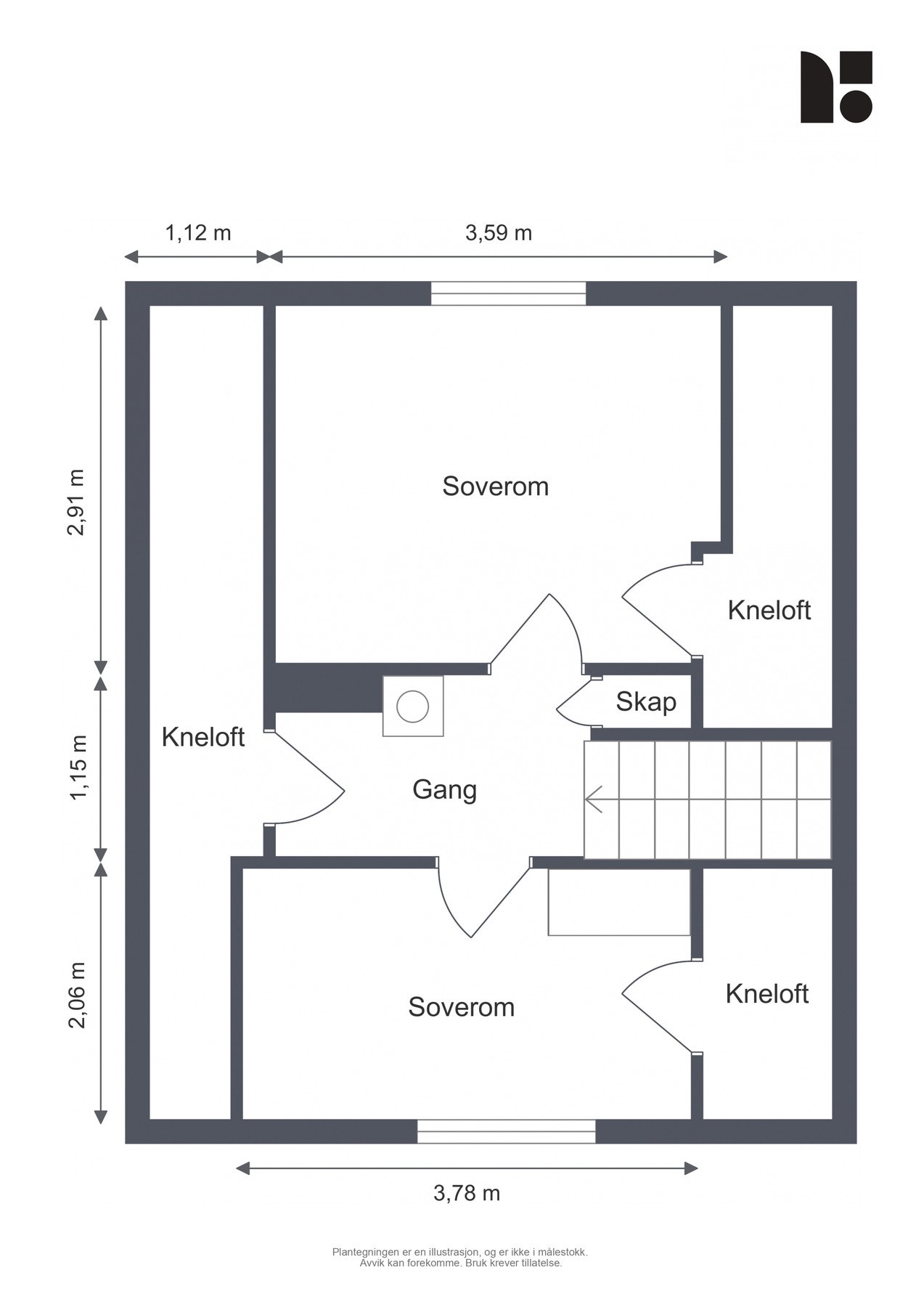Plantegning. Galleribilde