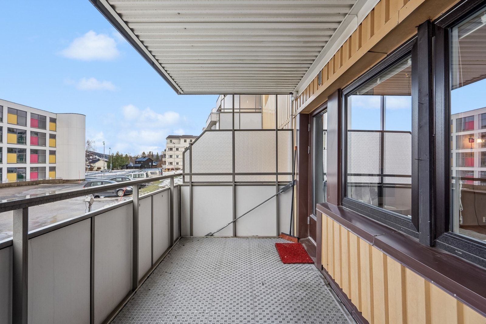 Balkongen er 9 kvm. Galleribilde