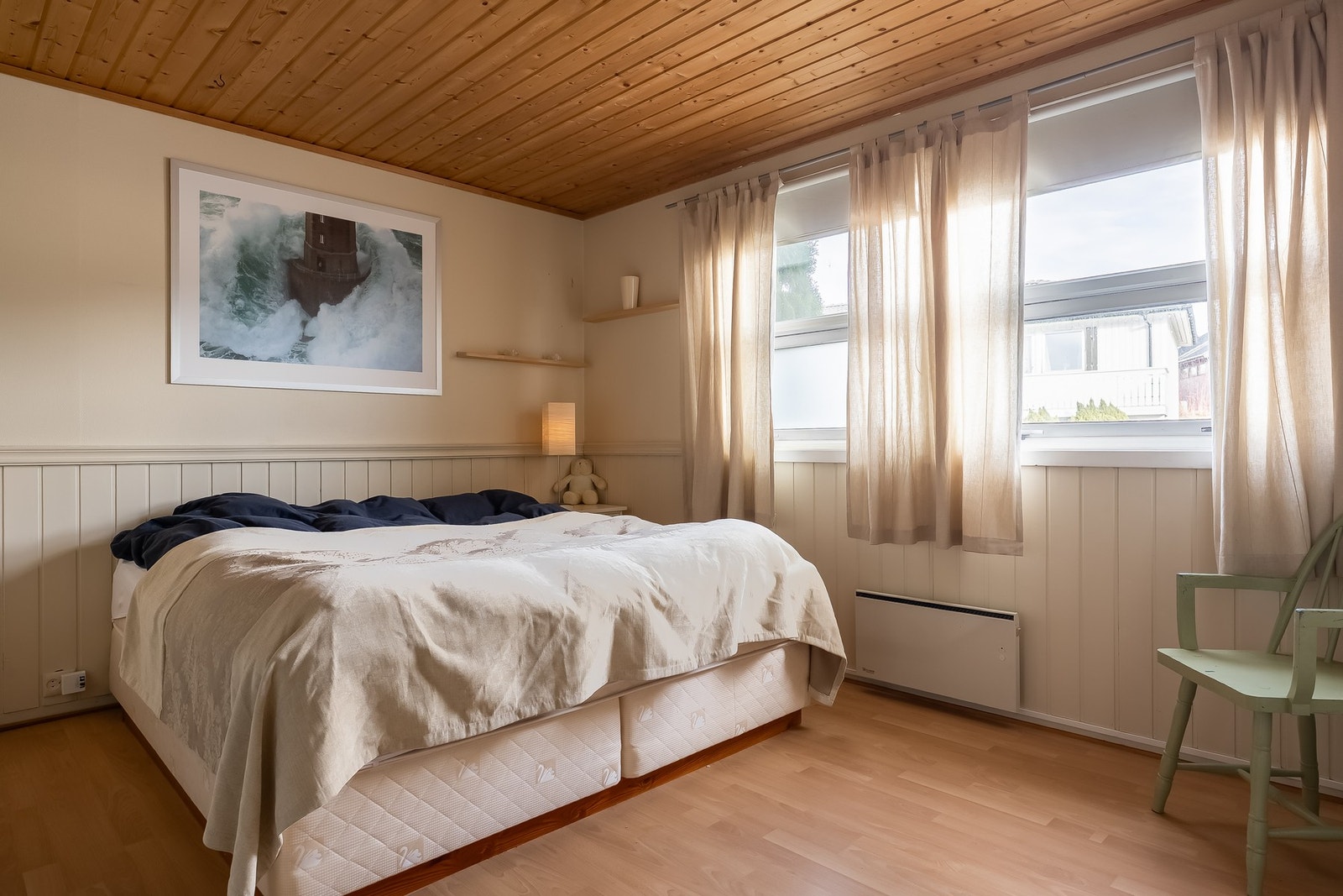 I sokkel finner du to soverom på henholdsvis 13,6 og 8,6 m². Galleribilde