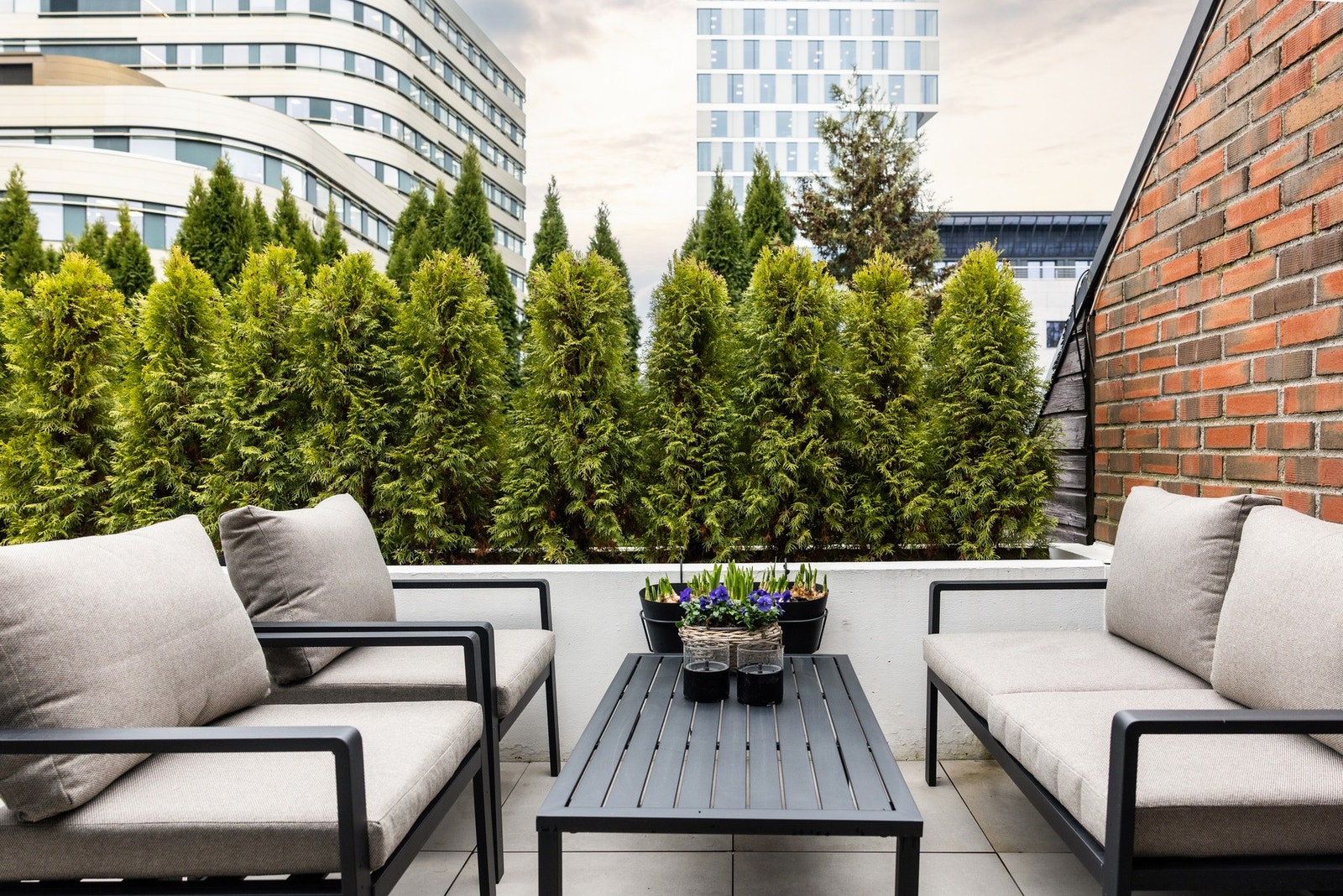 Skjermet og sentralt. Galleribilde