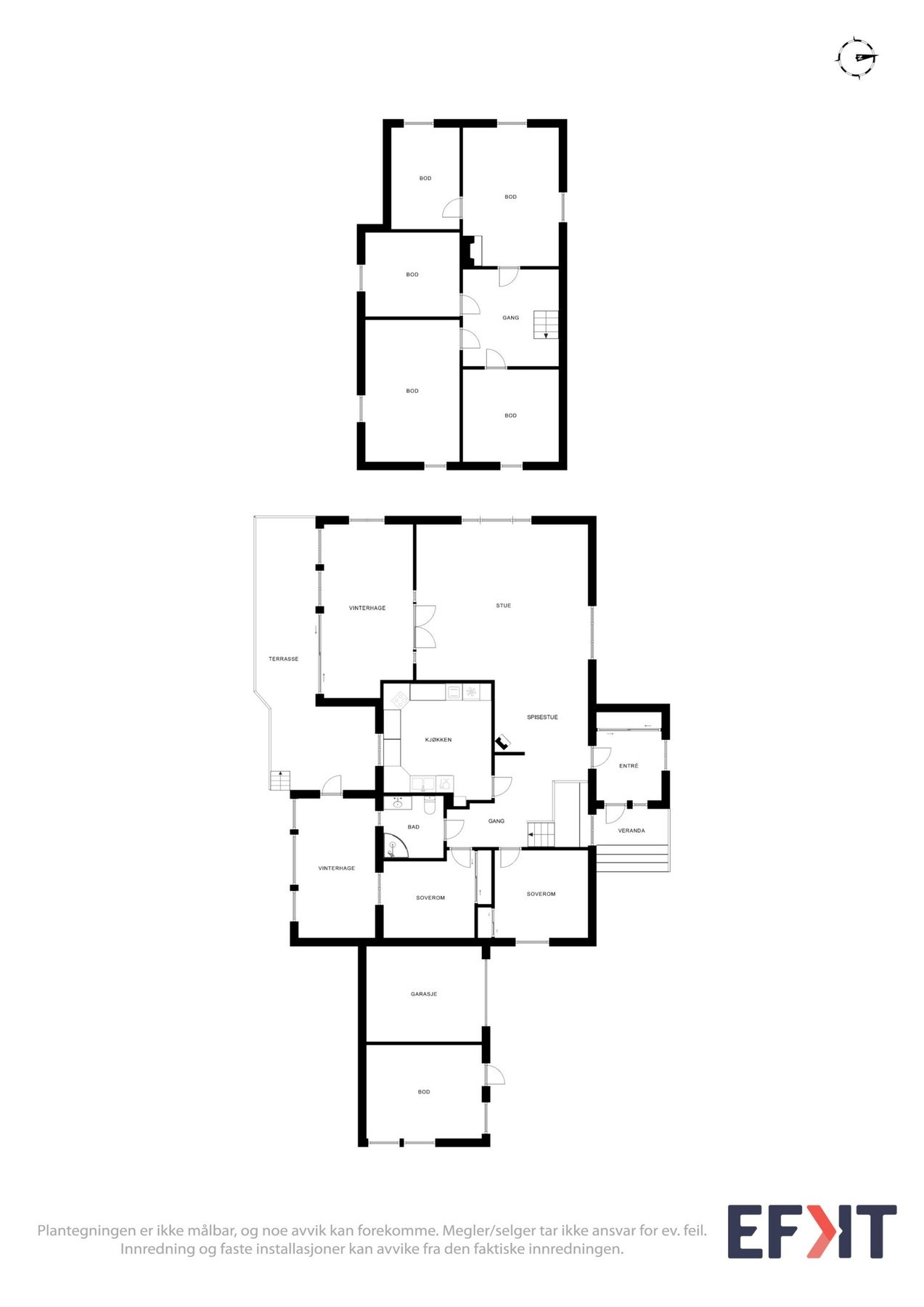 Plantegninger Galleribilde