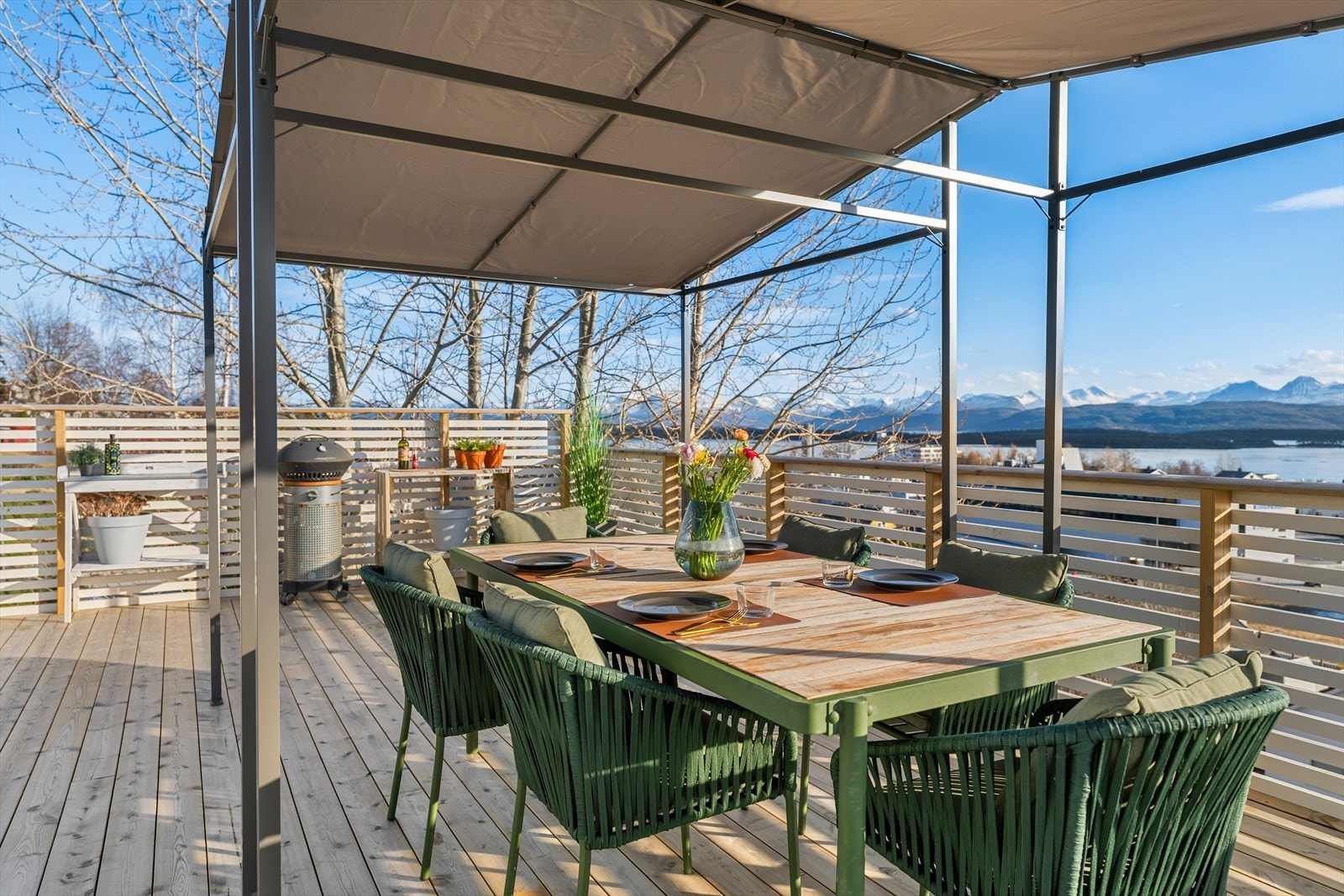 Takterrasse Galleribilde