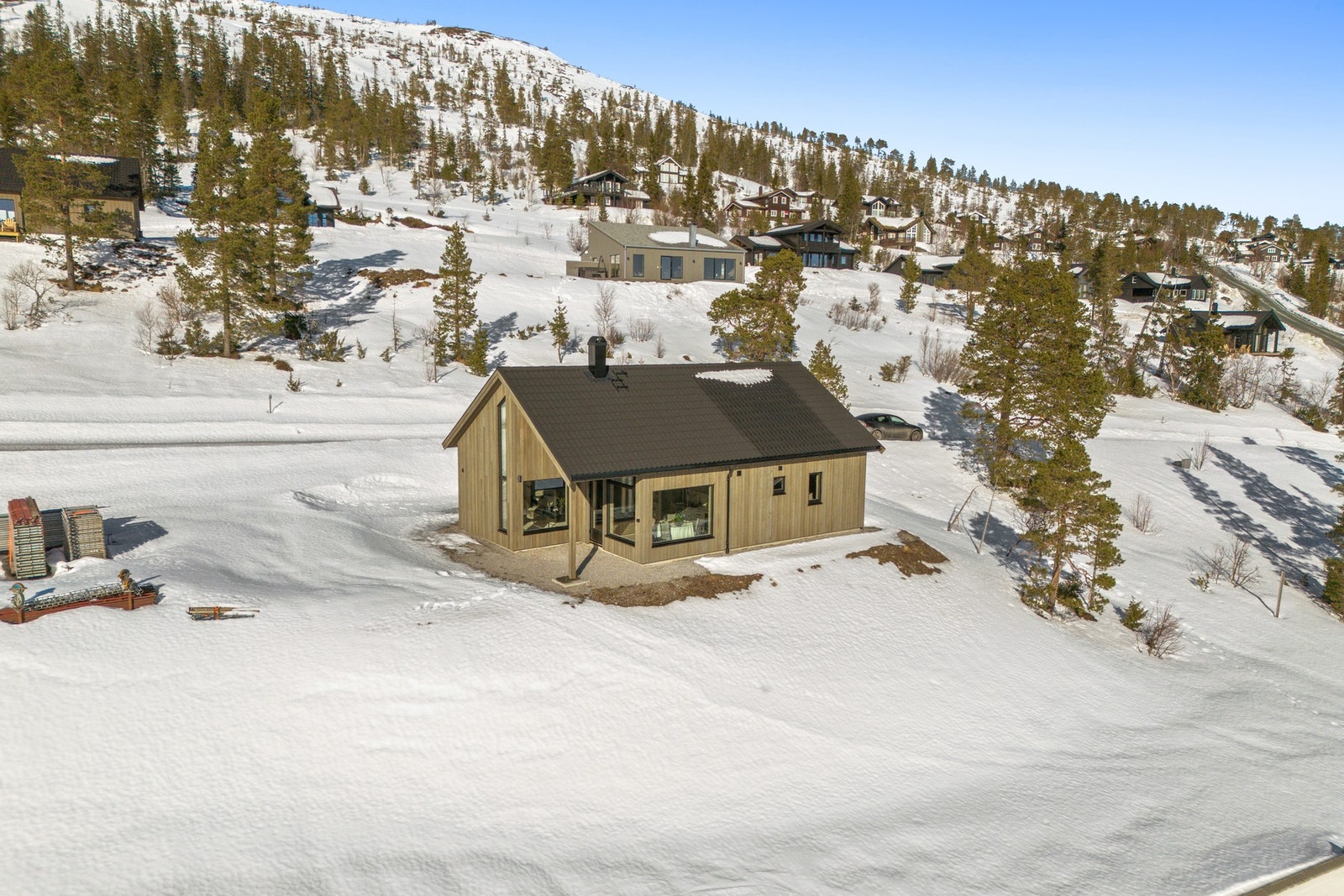 Moderne fasade Galleribilde