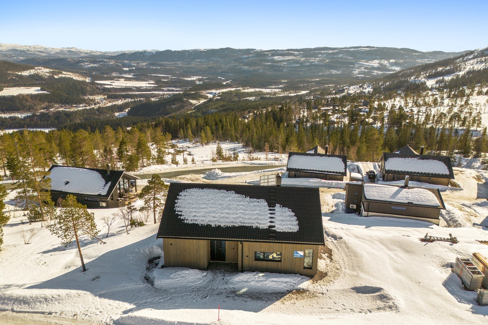 Inngangspartiet er takoverbygd Galleribilde