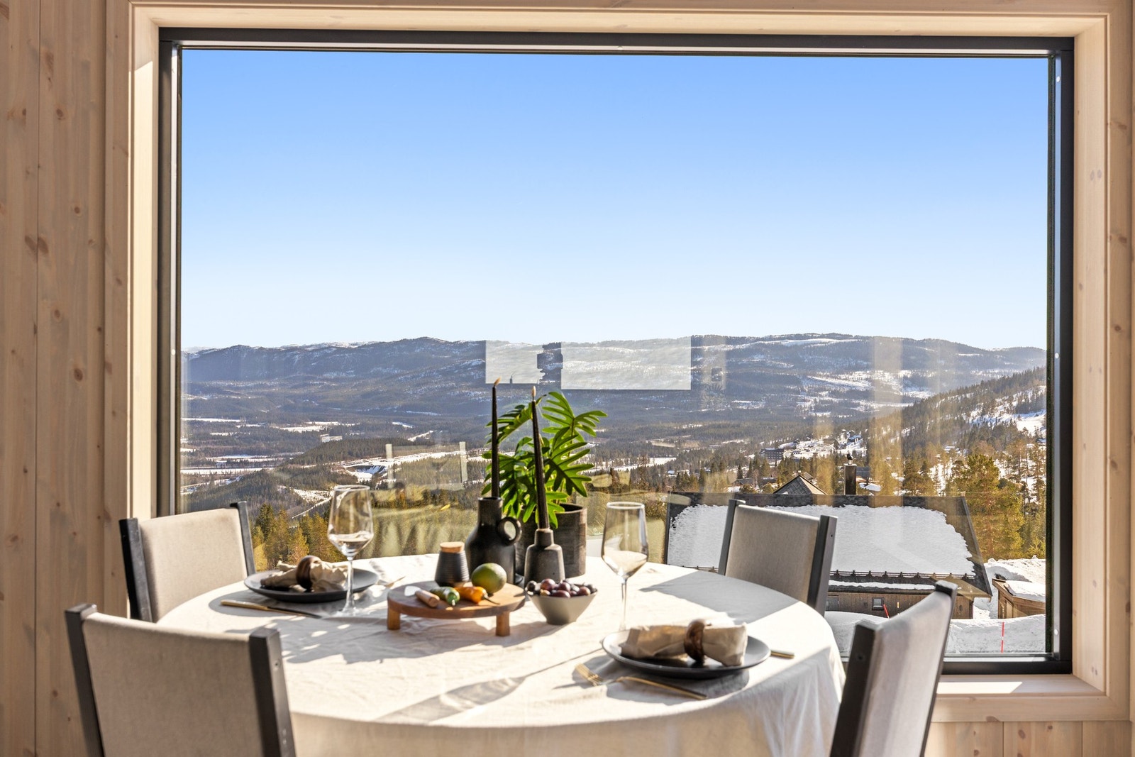 Her kan familien samles for å nyte måltid og utsikt! Galleribilde