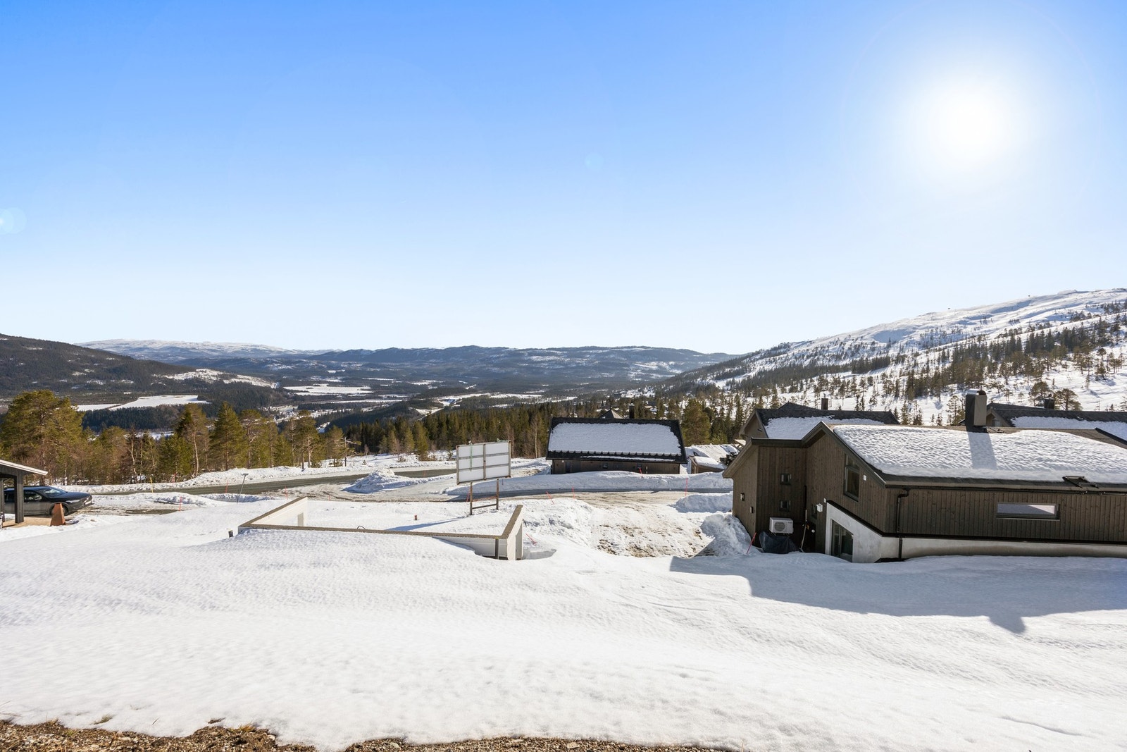 Vakker utsikt over landskapet! Galleribilde