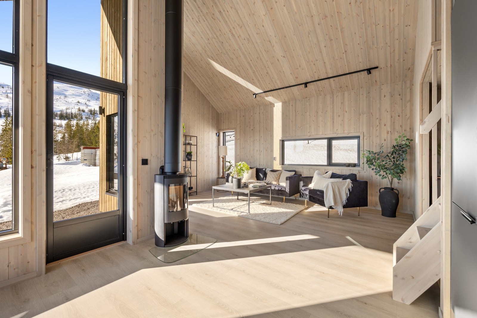 Stue/kjøkken - ca 33 kvm. Galleribilde