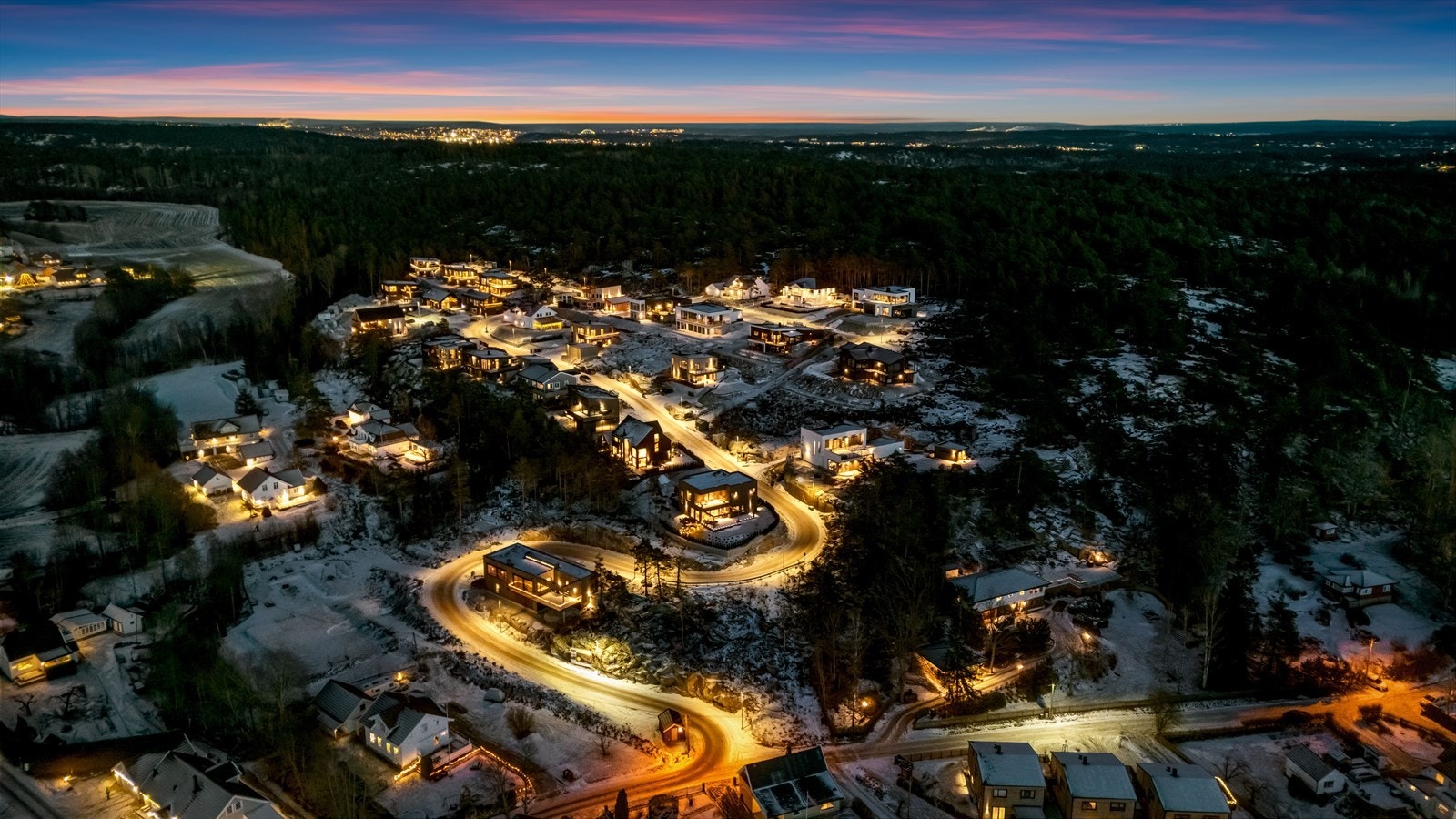 Kveldsbilde. Galleribilde