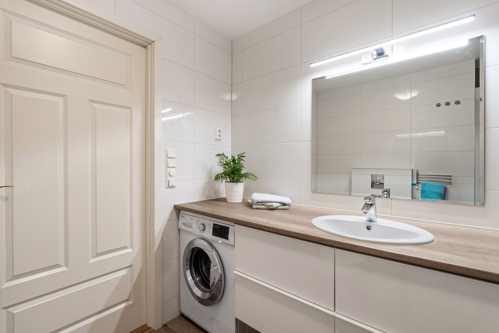 Opplegg for vaskemaskin Galleribilde