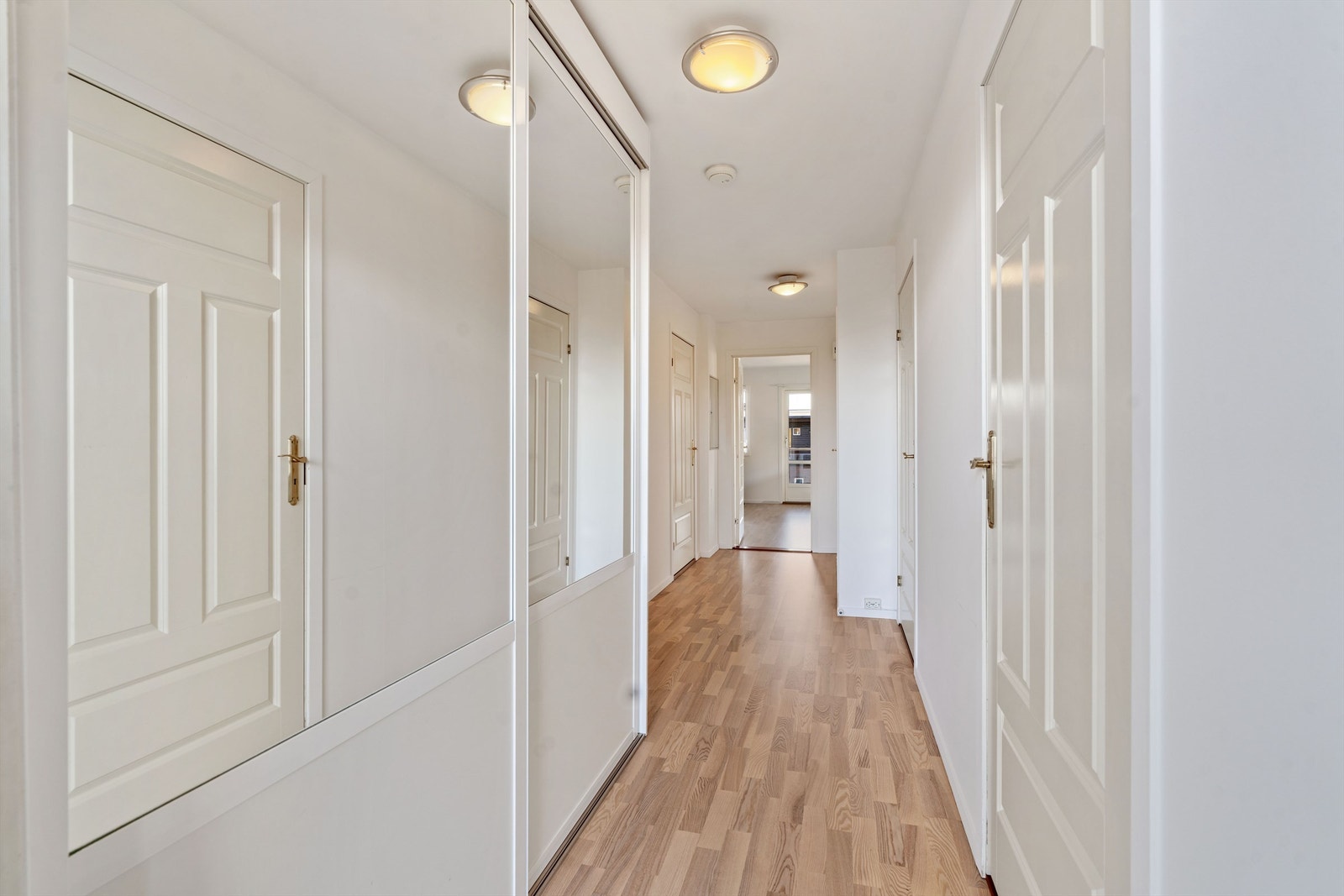 God plass til oppheng av sko og yttertøy i garderobeskap Galleribilde