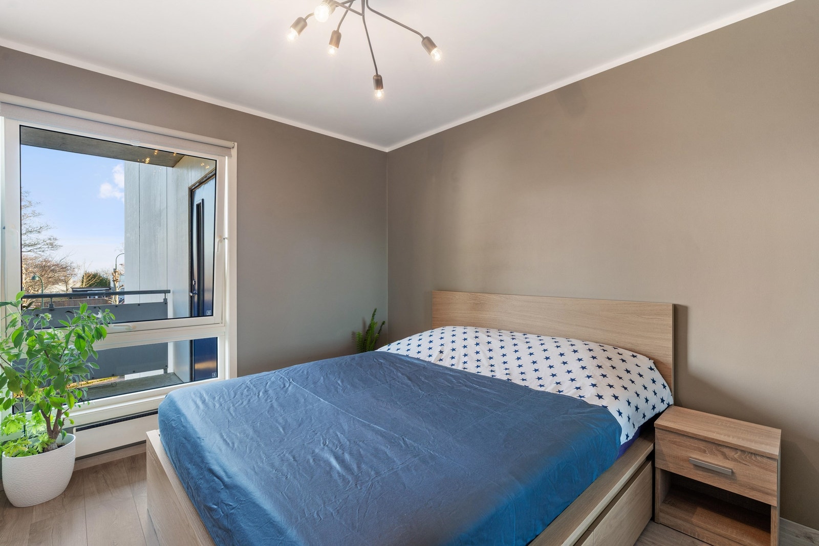 Leiligheten har 3 gode soverom Galleribilde