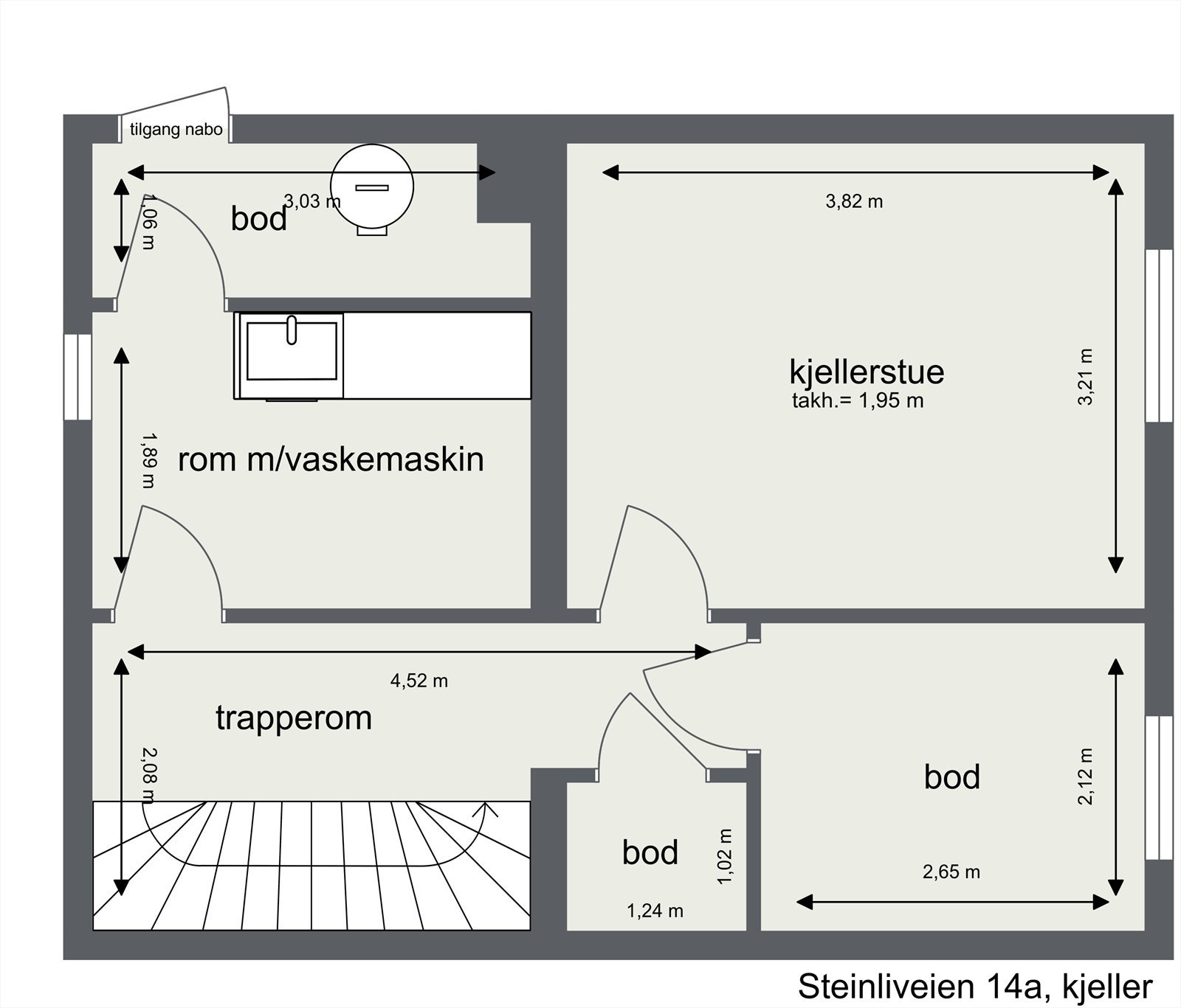 Plantegning Kjeller Galleribilde