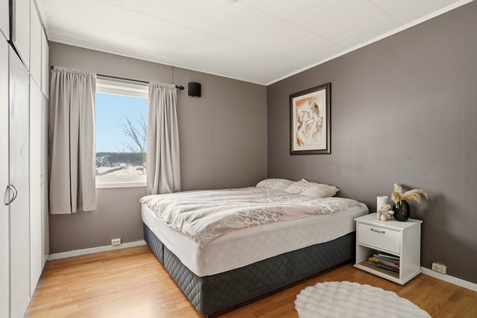 Soverom 3 finner du i 1. etasje. Galleribilde