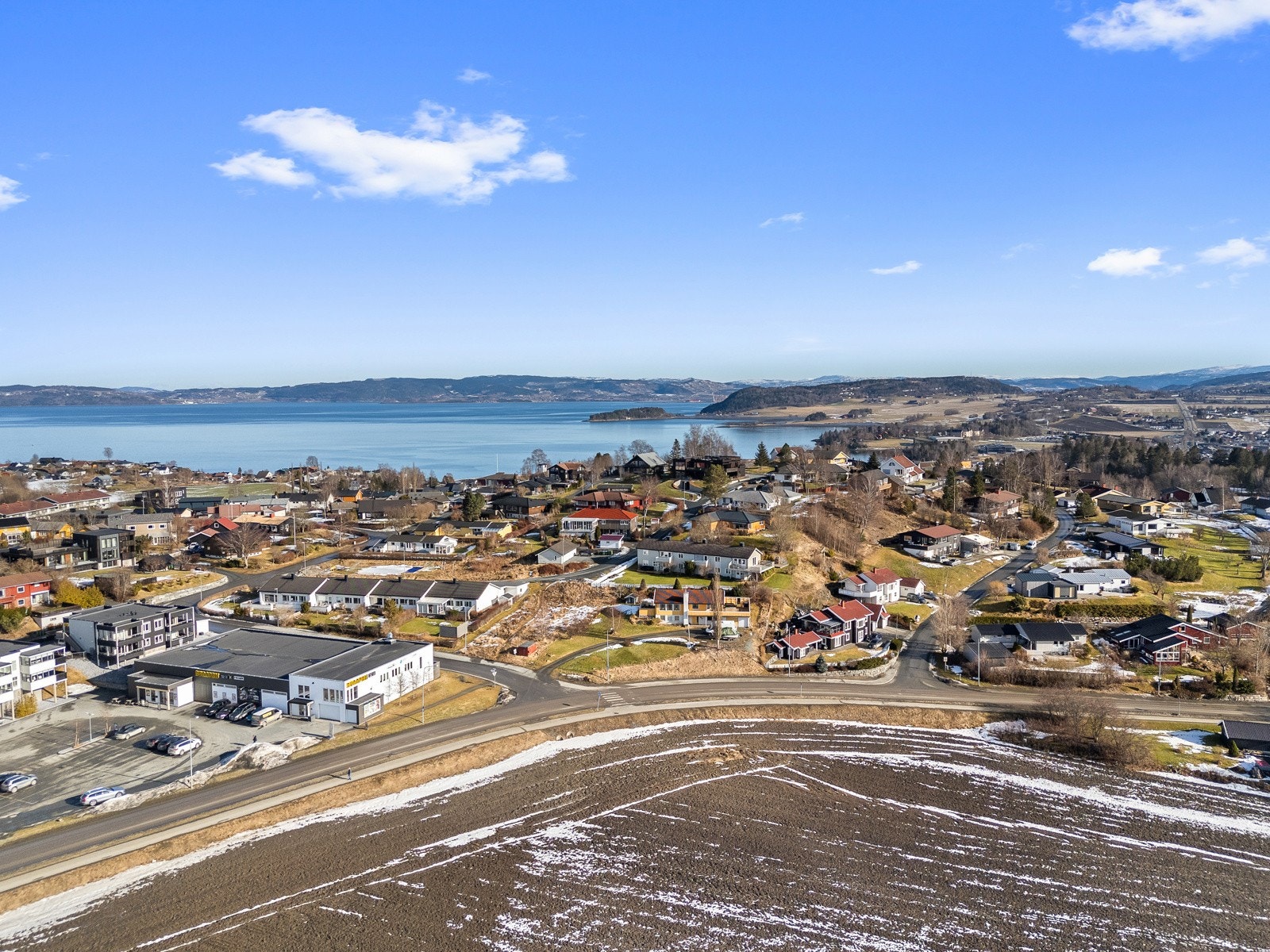 Dronefoto Galleribilde